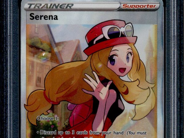 Serena - 193/195 - PSA 9 - Full Art - Silver Tempest - Pokemon - 68772