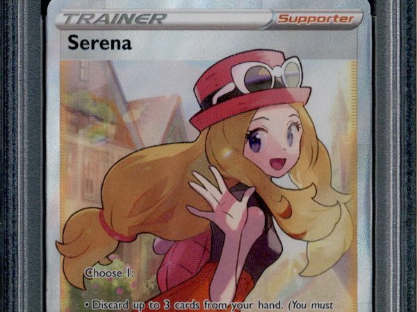 Serena - 193/195 - PSA 9 - Full Art - Silver Tempest - Pokemon - 61957