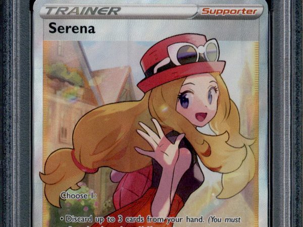 Serena - 193/195 - PSA 9 - Full Art - Silver Tempest - Pokemon - 61943