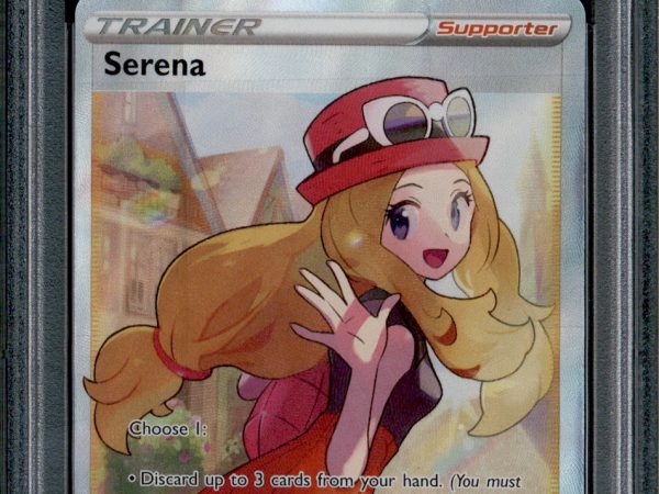 Serena - 193/195 - PSA 9 - Full Art - Silver Tempest - Pokemon - 68863