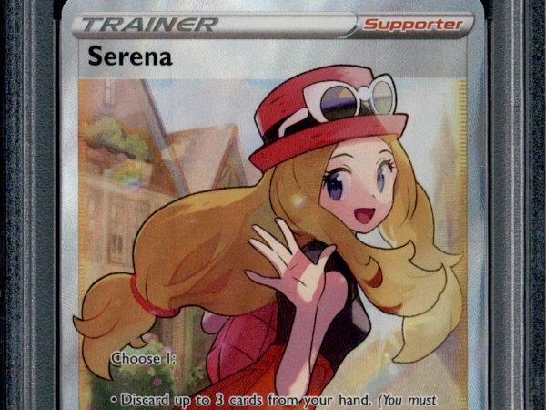 Serena - 193/195 - PSA 9 - Full Art - Silver Tempest - Pokemon - 76446