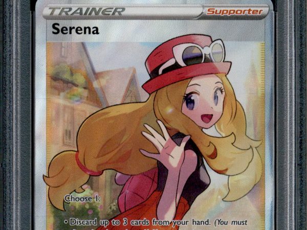 Serena - 193/195 - PSA 9 - Full Art - Silver Tempest - Pokemon - 68865