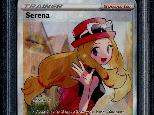 Serena - 193/195 - PSA 9 - Full Art - Silver Tempest - Pokemon - 68774