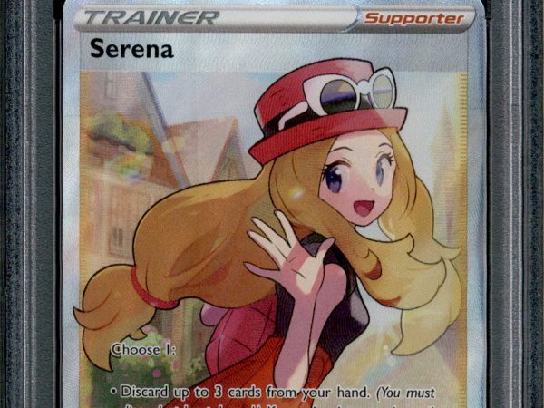 Serena - 193/195 - PSA 9 - Full Art - Silver Tempest - Pokemon - 61948
