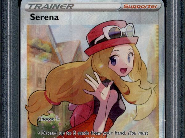 Serena - 193/195 - PSA 8 - Full Art - Silver Tempest - Pokemon - 61947