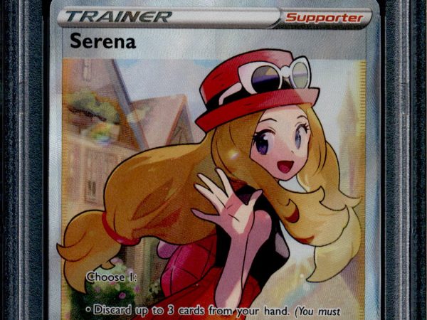 Serena - 193/195 - PSA 9 - Full Art - Silver Tempest - Pokemon - 68775