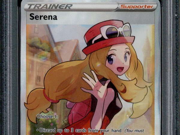 Serena - 193/195 - PSA 9 - Full Art - Silver Tempest - Pokemon - 61952