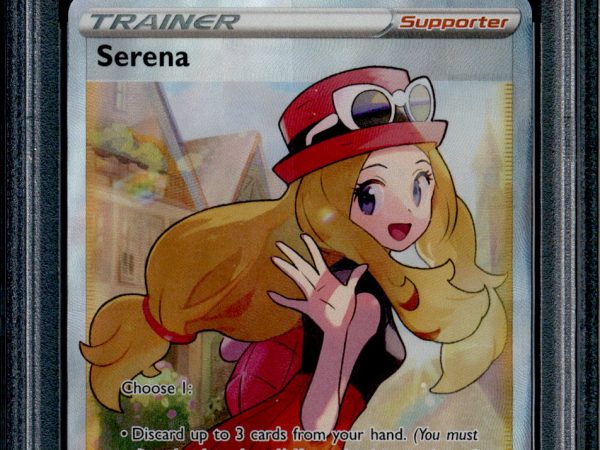 Serena - 193/195 - PSA 9 - Full Art - Silver Tempest - Pokemon - 68771