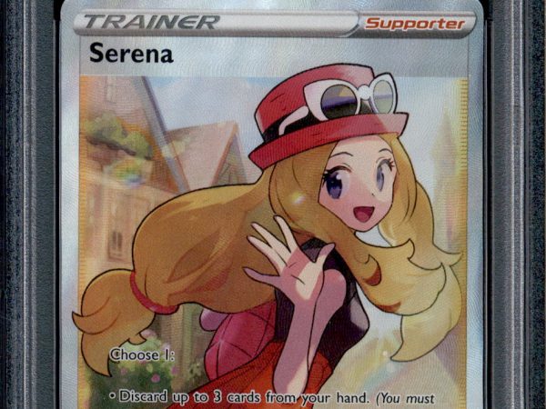 Serena - 193/195 - PSA 9 - Full Art - Silver Tempest - Pokemon - 76450