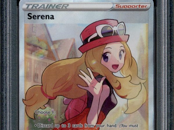 Serena - 193/195 - PSA 9 - Full Art - Silver Tempest - Pokemon - 61945