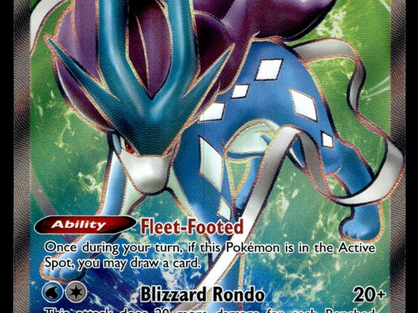 Suicune V - 173/203 - NM - Ultra Rare - Evolving Skies - Pokemon - A9-4