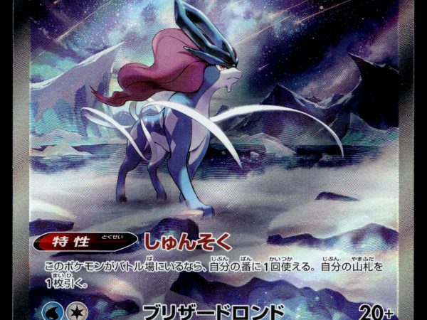Suicune V - 215/172 - NM - Japanese SAR - Vstar Universe - Pokemon - A4-1