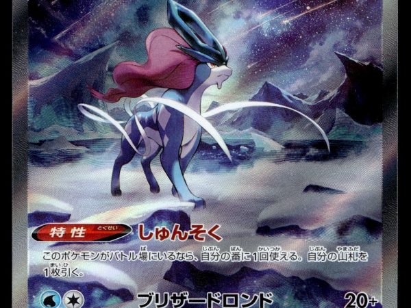 Suicune V - 215/172 - NM - Japanese SAR - Vstar Universe - Pokemon - A4-4