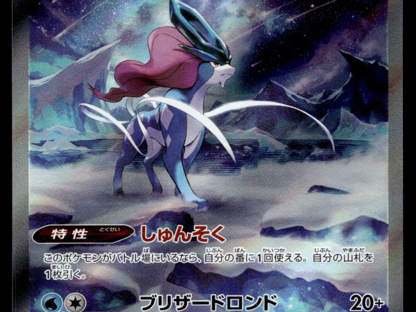Suicune V - 215/172 - NM - Japanese SAR - Vstar Universe - Pokemon - A4-3