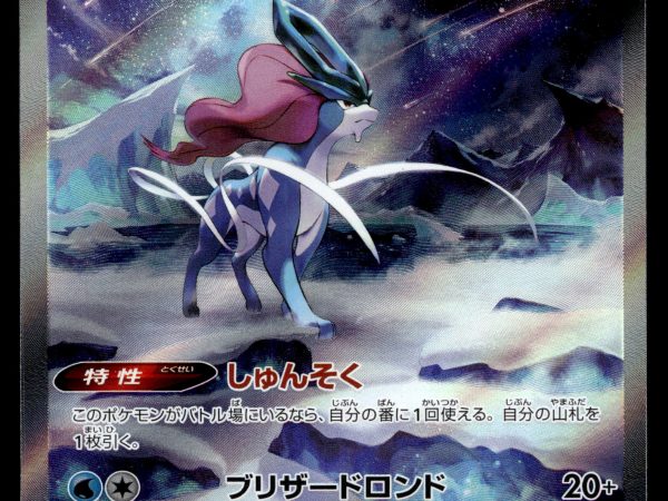 Suicune V - 215/172 - NM - Japanese SAR - Vstar Universe - Pokemon - A4-5