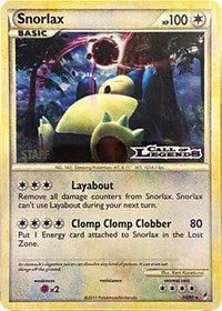 Snorlax - 33/95 (Prerelease Promo) [Staff] [Nintendo: Black Star Promos]