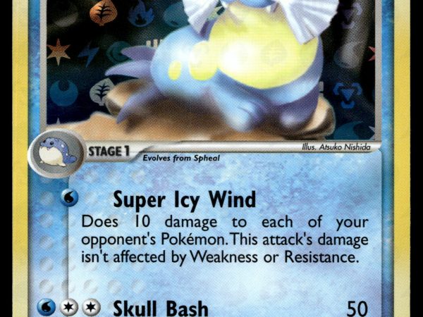 Sealeo - 47/101 - NM - Reverse Holo - Hidden Legends - Pokemon - A9-37