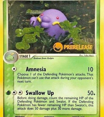 Swalot - 50/101 (Prerelease Promo) [Nintendo Promos]