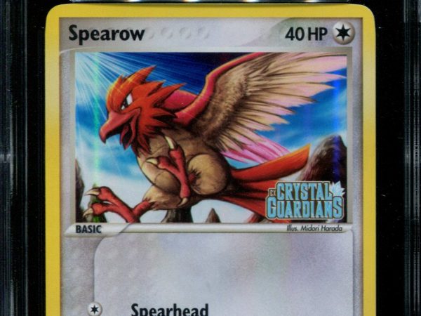 Spearow - 61/100 - CGC 8.5 - Reverse Holo - Ex Crystal Guardians - Pokemon -  15283