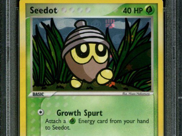 Seedot - 71/101 - PSA 9 - Reverse Holo - Hidden Legends - Pokemon - 80860