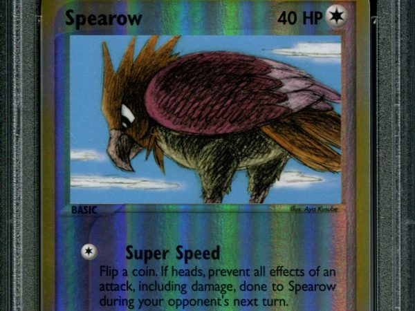 Spearow - 81/100 - PSA 8 - Reverse Holo - Sandstorm - Pokemon - 80764