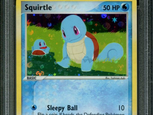 Squirtle - 82/112 - PSA 10 - Reverse Holo - FRLG - Pokemon - 64989