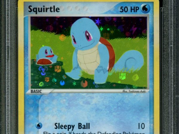 Squirtle - 82/112 - PSA 9 - Reverse Holo - FRLG - Pokemon - 64988