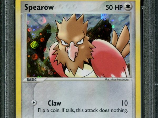 Spearow - 81/112 - PSA 8 - Reverse Holo - FRLG - Pokemon - 80761