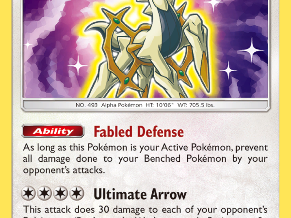 Shining Arceus (57/73) [Sun & Moon: Shining Legends]