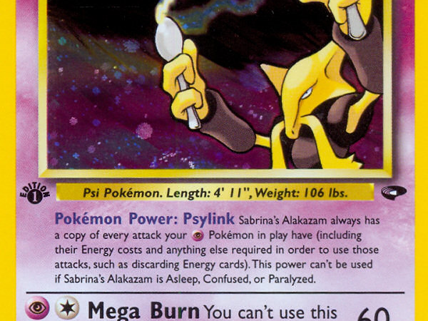 Sabrina's Alakazam (16/132) [Gym Challenge 1st Edition]