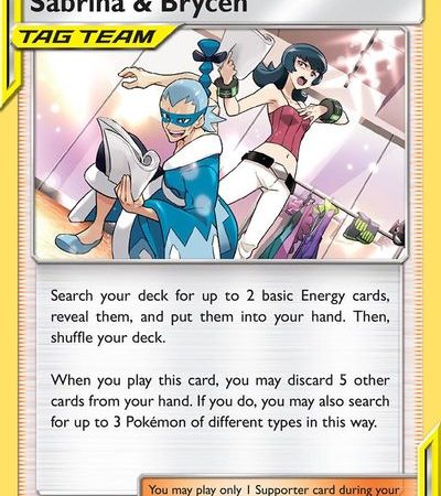 Sabrina & Brycen (SM246) [Sun & Moon: Black Star Promos]