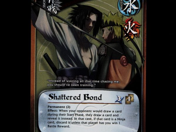 Shattered Bond - PR-081 - NM - Unlimited Foil - Promo - Naruto CCG - D3-148