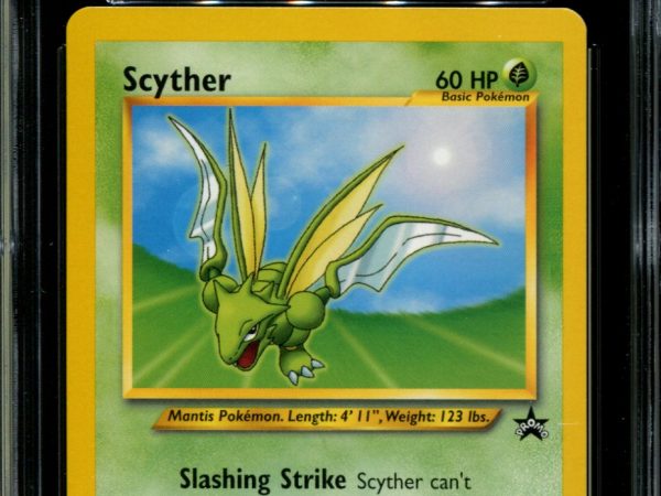 Scyther - 45 - CGC 9.5 - Black Star Promos - League - Pokemon - 92069