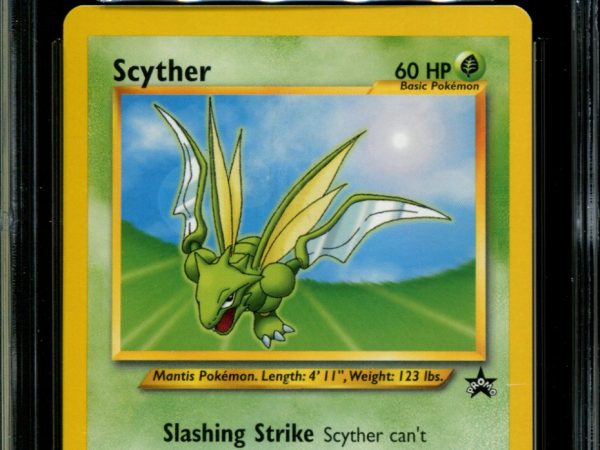 Scyther - 45 - CGC 9.5 - Black Star Promos - League - Pokemon - 92065