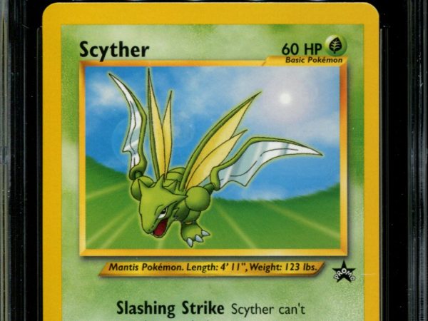 Scyther - 45 - CGC 9.5 - Black Star Promos - League - Pokemon - 92072