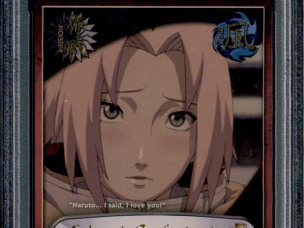 Sakura's Confession - 935 - PSA 9 - Holo - S26 - Naruto CCG - 96261