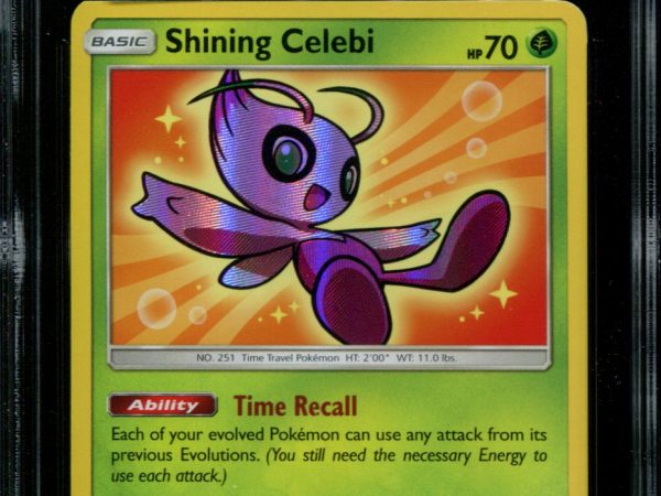 Shining Celebi - SM79 - CGC 8.5 - Black Star Promo - Shining Legends - Pokemon -  15153