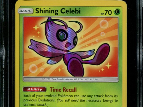 Shining Celebi - SM79 - CGC 8.5 - Black Star Promo - Shining Legends - Pokemon - 15136