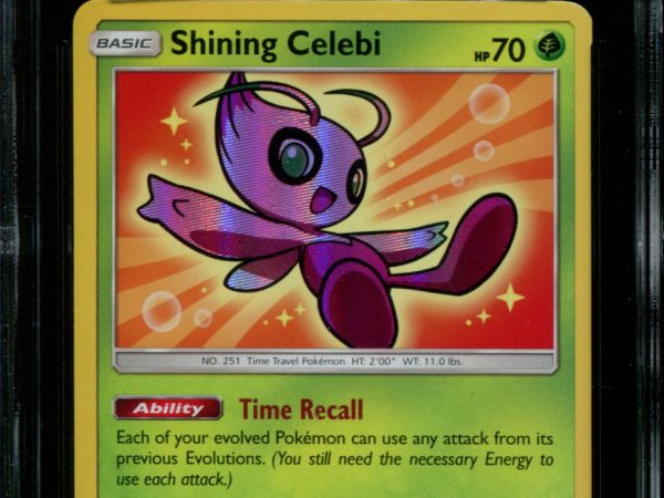Shining Celebi - SM79 - CGC 8.5 - Black Star Promo - Shining Legends - Pokemon -  15160