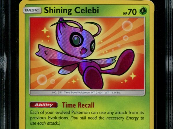 Shining Celebi - SM79 - CGC 8.5 - Black Star Promo - Shining Legends - Pokemon -  15138