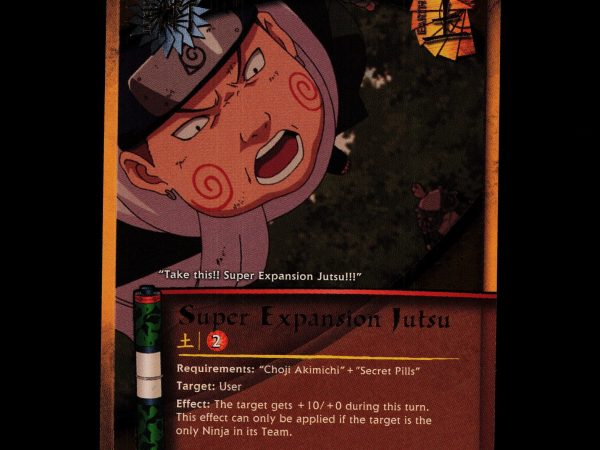 Super Expansion Jutsu - 230 - NM - 1st Edition - Foil - Naruto CCG - D4-214