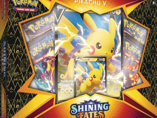 Shining Fates - Pokemon Collection Box - Pikachu V - Sealed - New