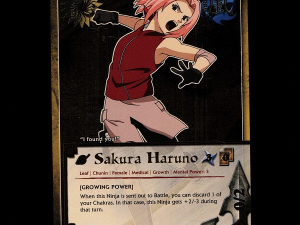 Sakura Haruno - 419 - NM - 1st Edition - Foil - Naruto CCG - D4-328