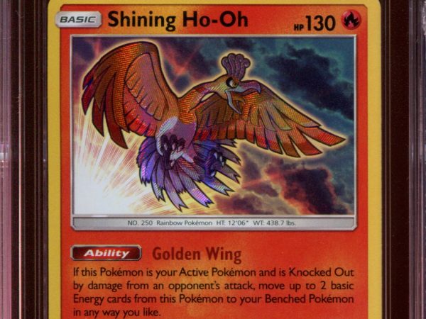 Shining Ho-oh - SM70 - CGC 9 Mint - Black Star Promo - Shining Legends - 68304