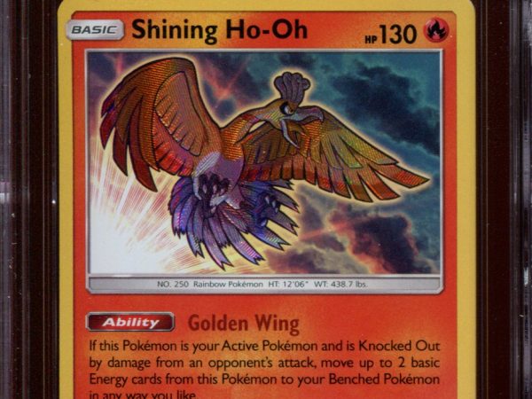 Shining Ho-oh - SM70 - CGC 9 Mint - Black Star Promo - Shining Legends - 68282