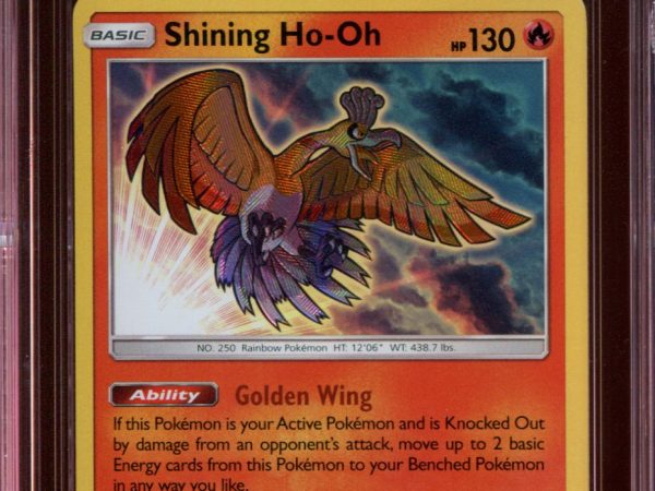Shining Ho-oh - SM70 - CGC 9 Mint - Black Star Promo - Shining Legends - 68303