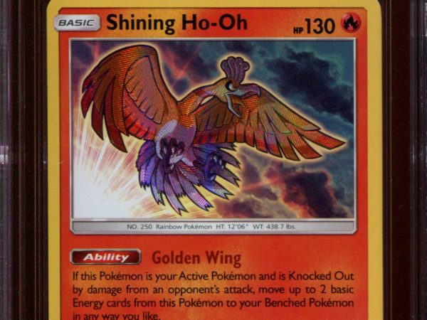 Shining Ho-oh - SM70 - CGC 9 Mint - Black Star Promo - Shining Legends - 68256