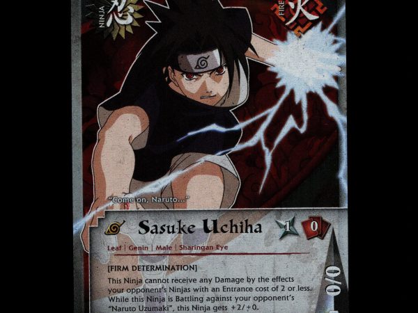 Sasuke Ichiha - PR027 - NM - Unlimited Foil - Promo - Naruto CCG - D3-145