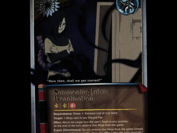 Summoning Jutsu: Reanimation - 787 - NM - 1st Edition Foil - S20 - Naruto CCG - D4-145