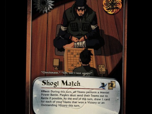 Shogi Match - 593 - NM - 1st Edition - Foil - Naruto CCG - D4-230